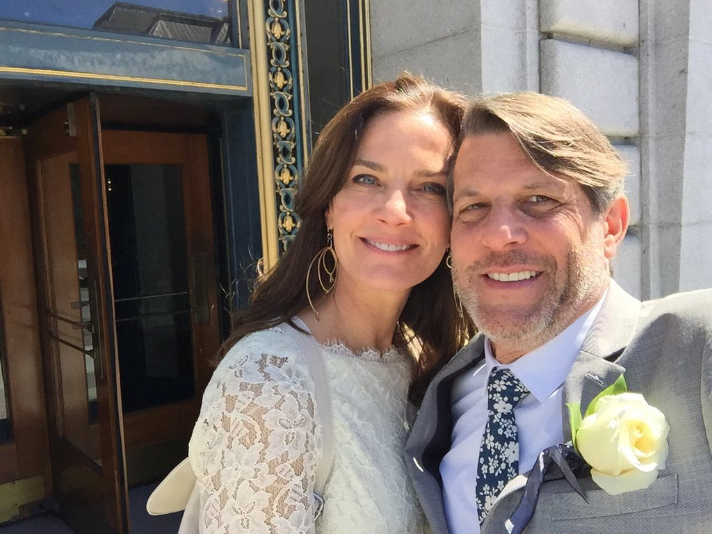 Terry Farrell, Adam Nimoy Terry Farrell, Adam Nimoy